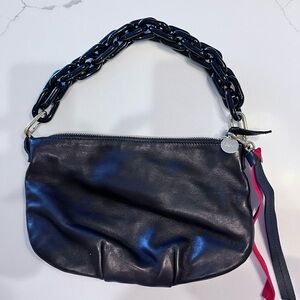 NWOT Clare V - black resin chunky strap (bag/fob not included